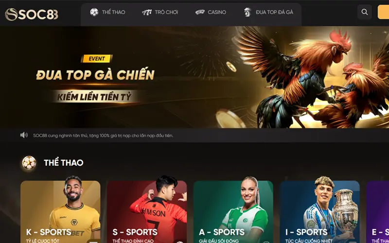 Đánh giá web cá cược bóng đá Soc88 - Trang cá cược hàng đầu châu Á